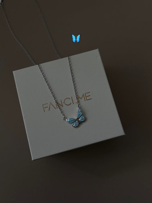 Luminous butterfly necklace 🦋 ✨️